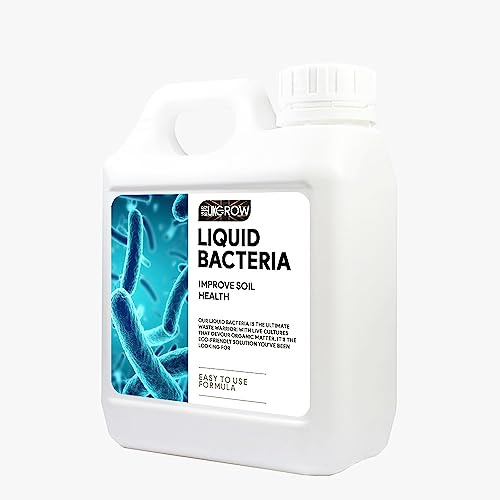 UK Grow - 1L Liquid Bacteria- Unleash the Power of Beneficial Microbes for Plant Growth - Maximize Plant Growth and Yield (1Ltr, Liquid Bacteria)