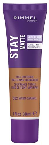 Stay Matte Lightweight Mousse Foundation - 502 Warm Beige by Rimmel London for Women - 1 oz Mousse Foundation