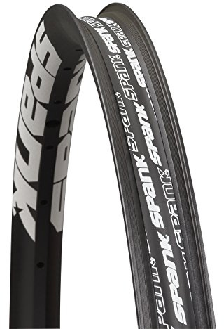 Spank Spike Race 33–24 61 cm Bike Felgen, schwarz