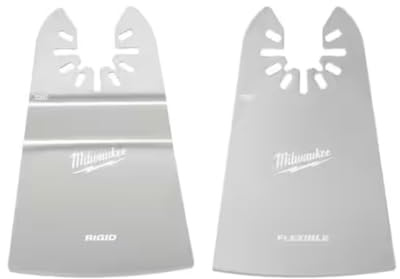 Oscillating Flexible and Rigid Scraper Blades - 1-3/8, 2 Pack