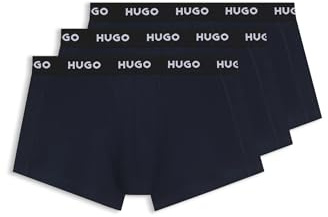 HUGO TRUNK TRIPLET PACK Tronco para Hombre, Azul (New - Navy410), M