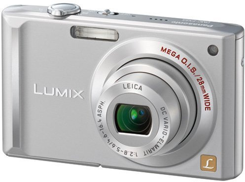 Panasonic Lumix DMC-FX55S – Compact Digital Camera 8.1 MP – Silver (Renewed)