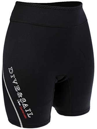 Sharplace Neopren Tauchen Shorts 1,5 mm, Neoprenhose Tauchhose Warm Neoprenanzug Shorts Neoprenanzug-Unterteile für Herren Damen Surfen Schnorcheln Schwimmen Tauchen Bootfahren, Grau, Männer S
