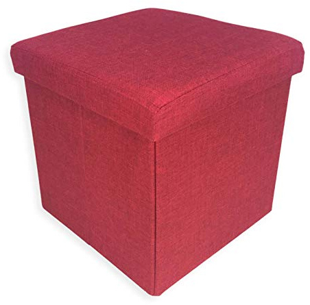 Tex Family Sitzsack mit Fußhocker, Stoff: Taylor Bordeaux