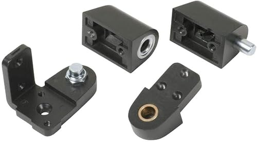 Pacific Doorware Pittco/PPG Style Aluminum Storefront Door Pivot Hinge Set (Duronotic Bronze, Left Hand)