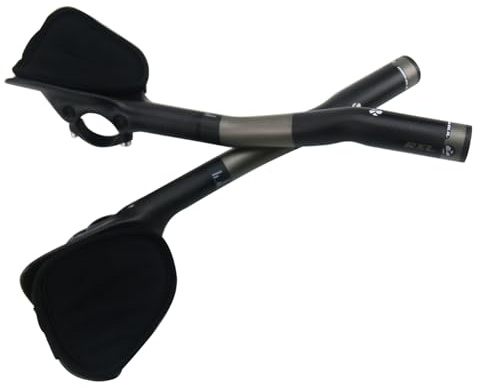 RXL SL Carbon TT Triathlon Handlebars Bicycle Triathlon Extender Aero Bars Grey 3K Matte 340mm