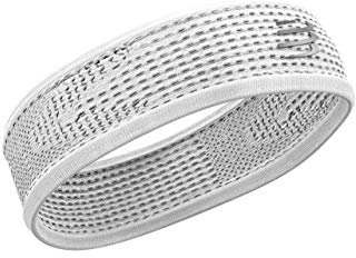 COMPRESSPORT Thin Headband On/Off dünnes Anti-Transpirations-Stirnband-sehr weiche Fasern, schnell trocknend-Multisport, Weiß, eine Größe