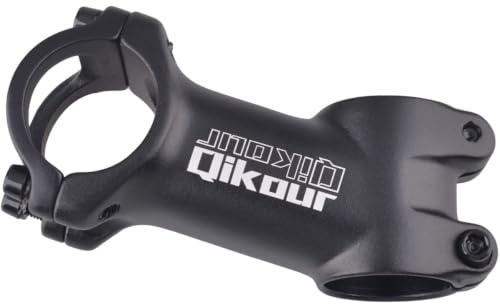 Azarxis Cykelstam 70 mm 80 mm 90 mm 110 mm, MTB-stam 17 graders styrstam 31,8 mm för vägcykel mountainbike BMX-cykling (31,8 x 70 mm)