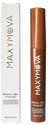 MAXYMOVA GEL PER SOPRACCIGLIA FIX&GO E FIX&COLOR – GEL FISSANTE E COLORATO PER SOPRACCIGLIA PERFETTE DOPO LA LAMINAZIONE (TRASPARENTE (CLEAR))
