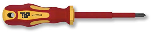 Cacciavite Giravite Professionale Too, Impugnatura Gomma, Acciaio, Isolamento 1 Kv Croce PH 2 x 100