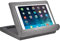 JML Pill-O-Pad Tablet Stand - Tri-Ledge, Lap Mounted, Soft Tablet Holder with Side Pocket - Compatible with iPad, Kindle and More, Sturdy and Lightweight, for Women & Men - Dark Grey