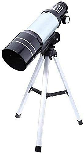 Teleskop professionellt teleskop astronomiskt monokulär med stativ refraktor kikare zoom hög prestanda kraftfull för astronomiska rymd, blå, teleskop good