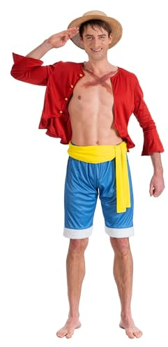 Chaks - Costume de Luffy, ensemble de cosplay d'anime, cosplay