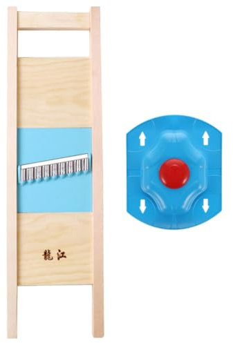 LIFKOME 1 Jeu Trancheuse à gratin de pommes de terre outil de treillis de pommes de terre concombre gaufres éplucheur de légumes coupeur pour treillis de pommes de terre coupe-légumes râpe