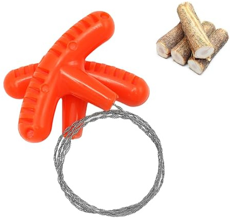 Wire-Saya - Kompakt Handkedja | Hållbar Poicket | Bärbara Lådor Motorsågar Lämplig för Camping, Vandring, Nödutrustning, Utomhus Survival Kit Och Tagl