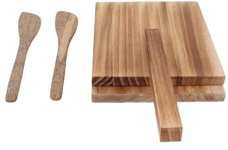 Herramienta de prensado de masa multifuncional de prensa de madera para hacer albóndigas y tortillas cuadradas
