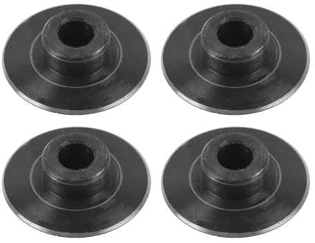 Jonlaki 4 Stück Ersatzräder für Rohrschneider, Manganstahl, Ersatzklingen für Kupfer, Messing, Aluminium, 38 X 19 X 9 Mm