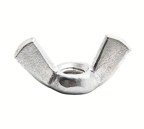 DOJA Industrial | Tuerca mariposa M12 | Pack 20 | Palomillas para fijar tornillos SIN LLAVE | Palomilla de fácil apriete para la sujecion de tornillos | Perilla o Palometa hembra rosca Metrica 12