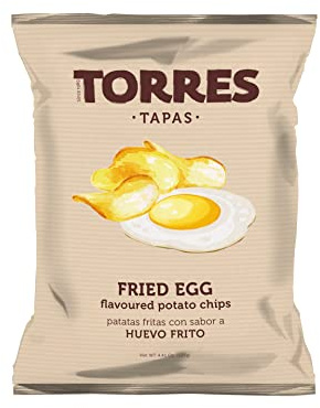 Fried Egg Potato Crisps