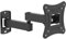 GRIFEMA GB1009-1 Soporte TV Pared para 10-27 Giratorio Inclinable y Extensible, Universal Soporte Monitor Pared, Carga Hasta 15kg, VESA 75x75mm/100x100mm, Pequeña