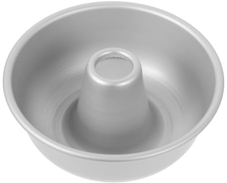 Luxshiny Soap Angel Food Cake Pan Pound Tube Pan Hollow Cake Baking Tin Mold Non-stick Donut Mold Doughnut Baking Pans for Baking Chiffon Bakeware 13cm Silicone Molds