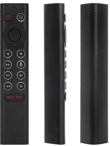 Sostitutivo Telecomando Vocale Retroilluminato per NVIDIA Shield TV e Pro Streaming Media Player 2015/2017/2019 Tutti i Modelli, con Tasto di Scorciatoia