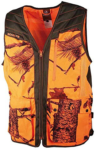 Somlys Gilet Camouflage Orange Summer V2 248N (S)