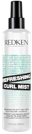 Redken Curl Refreshing Spray For Curly and Coily Hair - Hydrates & Defines up to 7th-Day Curls, Silicone-Free