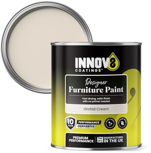 INNOV8 COATINGS DESIGNER FURNITURE PAINT - 750 ml - Satin Finish - Orchid Cream