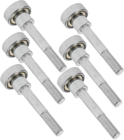 Garneck Accesorio para Mesa de Comedor 6 Piezas Rodamientos para Mesa Herrajes para Muebles para El Hogar Fácil Mantenimiento Compatible con La Mayoría de Las Mesas