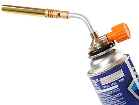 Butanbrenner, Schweißgasbrenner, Flammenpistole, Löten, Flammenwerfer, Outdoor, Camping, Grillen, tragbar, Löten, Heißluftpistole, Schweißgeräte, Löten, Lötbrenner zum Schweißen