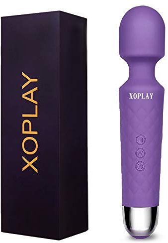 Vibrator Sex Toy - G Spot Wand Vibrator Adult Sex Toys for Women - Powerful Wand Massager Clitoral Stimulator Dildo - XOPLAY Waterproof Wireless Anal Dildo Bullet Vibrators w 20 Vibrating & 8 Speeds