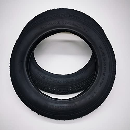 Ralson 2x12 Zoll Reifen Zoll/Größe: 12 1/2 x 2 1/4 | ETRTO 57-203 | Decke Mantel Kinderwagen Kinderfahrrad Buggy Roller Anhänger 12 Zoll