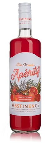 Abstinence Blood Orange Non Alcoholic Aperitif distilled in South Africa – 75cl