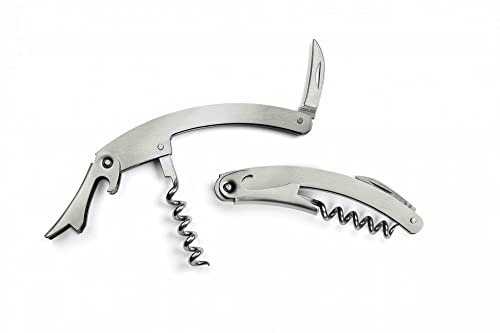 Chabrias Ltd Professional Waiter's Friend: Stainless Steel Design for Effortless Wine Opening - Perfect for Bars and Professional Environments