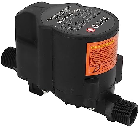 Automatisk Vattentrycksförstärkningspump, DC24V Lågt Ljud Liten Elektrisk Vattenpump Automatisk Induktion Lågt Ljud Dusch Boosting Pump för Badrum Varmvatten Trädgårdsslang Pool