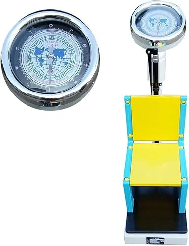 Báscula mecánica de baño Báscula profesional de altura y peso Esfera de gran tamaño, Detector de salud con silla