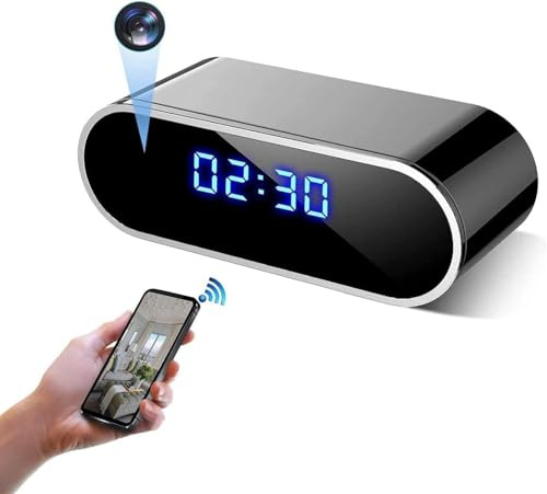 Sveglia 4K FULL UHD WiFi Telecamera spia rossa Videocamera Mini DV Videoregistratore portatile Supporto Android iPhone App Vista Telecomando 140 Angolo di visione notturna Rilevamento del movimento