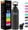 HoneyHolly Vacuum Insulated Water Bottle - BPA Free - BPA Free - 500ml - Double Wall Vacuum Insulated Water Bottle with Straw - Suitable for Carbonated Drinks