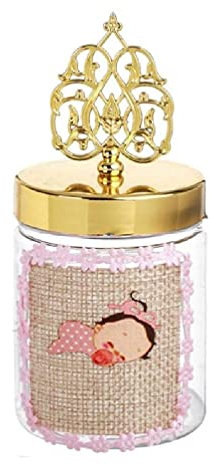 12x Bébé Douche Pot De Bonbons Boîtes De Chocolat Bébé Anniversaire Bébé Douche Invités Cadeaux Pot Style Bonbons Conteneur Anniversaire