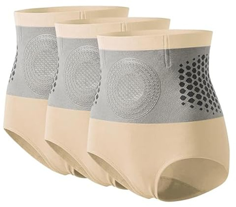 Genérico Shorts moldeadores y quemagrasas con Moringa y berberina, Pantalones de Yoga moldeadores de Talle Alto, Pantalones moldeadores 4 en 1 con micropartículas, Ropa Interior sin Costuras