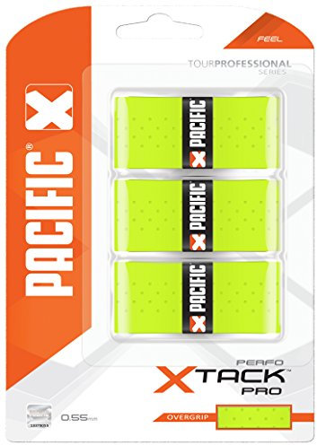 Pacific Unisex X Tack Pro Perfo Griffband, fluo-Gelb, 0.55mm EU