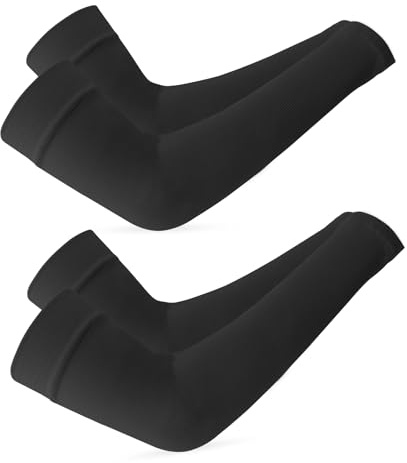 SycloPak Manchette Gaming, Manchette Bras Homme Femme, Arm Sleeve Gaming, Anti-UV Protection Manchon De Compression Bras, Manchon Bras, Manchettes Thermiques De Running Homme, Manchette Volley