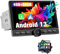 Hexinex Universale Autoradio 2 DIN Touchscreen IPS da 10,6 pollici con luce dei pulsanti Android 13 Radio con Wireless CarPlay Android Auto GPS FM RDS BT (4+64GB)