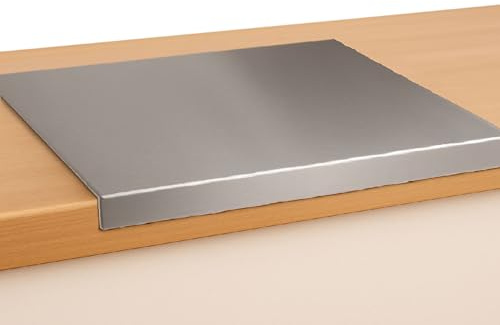 TIENDA EURASIA – Tabla Cortar Cocina | Material Acero Inoxidable | Medidas 50 x 40 x 4 cm | Rectangular | Ideal para Cortar y Preparar Alimentos | Resistente a la Corrosión