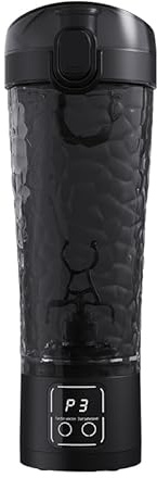 RUIHANDA Electric Protein Shaker Bottle, 700ml USB Rechargeable Shaker Cup - Long Lasting Power, Leakproof & Portable, BPA-Free, Removable Base, suitable for Gym & Travel