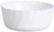 Luminarc 06962 Ramekin Auflaufform Trianon 12 cm Aufbackform Auflaufförmchen Mini Ofenförmchen Pastetenform Creme Brulee Muffins Wellenrand Hartglas Mikrowellen-Spülmaschinenfest weiß modern, Glas
