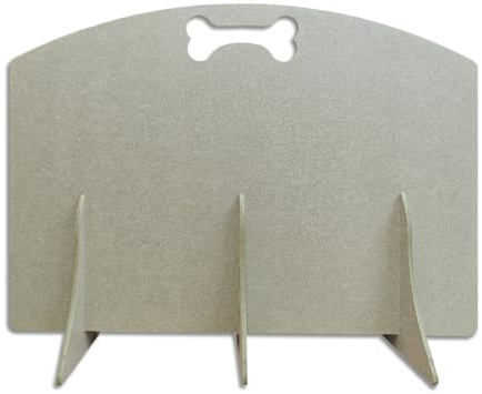 Dog Stopper or Dog Gate Pet Barrier For Stairs, Patio, Indoors, Puppy Blocker. 70cm Wide 54cm High, 3 Unique Feet, No Need For Drilling Self Assemble, Light Weight (70cm x 54cm)