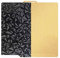 Cavabien PEI PEO Blatt für Bambu Lab X1/P1P/P1S Carbon Build Plate Beheiztes Bett Federstahl Flexible Plattform 257.5x257.5 mm Eine Seite strukturiert und eine Seite glattes Brett