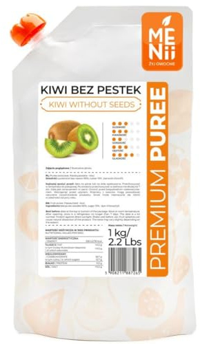 Puré Premium de Kiwi Bebidas-Tortas-Postres-Helados-Gastronomía Fruta Kiwi Puré Smoothie Fruta Exótica